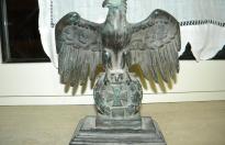 Aquila tedesca in bronzo